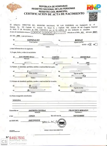 Poder de representación y autorización de guarda y cuidado hasta q adquiera la mayoría de las dad autenticado y apostillado